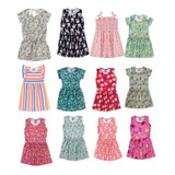 Kit 5 Vestidinhos Infantil Roupa menina Excelente Qualidade